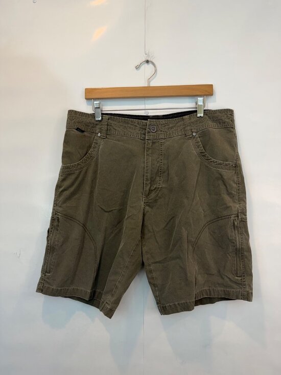 Kuhl Other - KUHL Men's Ramblr Shorts Size 36 Vintage Patina Dye Khaki Brown 10" Inseam